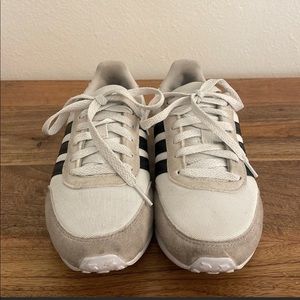 Adidas Classic Blue and White Sneakers